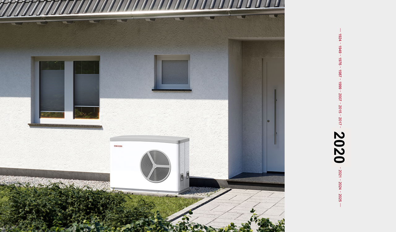Tepelné čerpadlo pro modernizaci jakékoli topné soustavy s teplotou výstupní vody až 75 °C