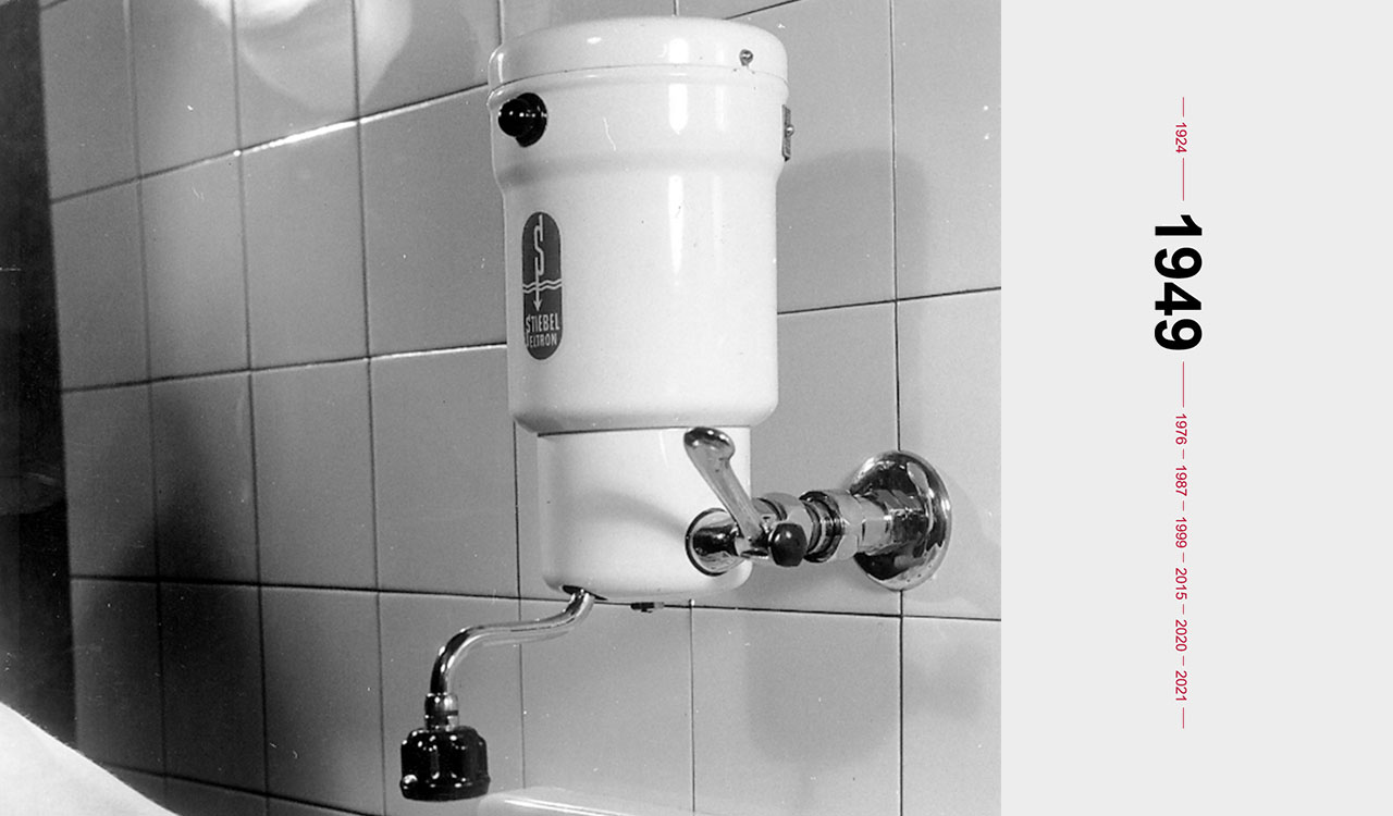 První hydraulický průtokový ohřívač vody