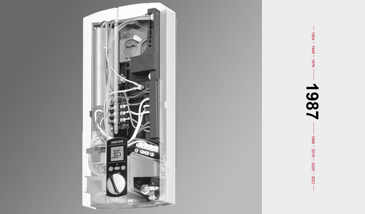 První plně elektronický průtokový ohřívač vody