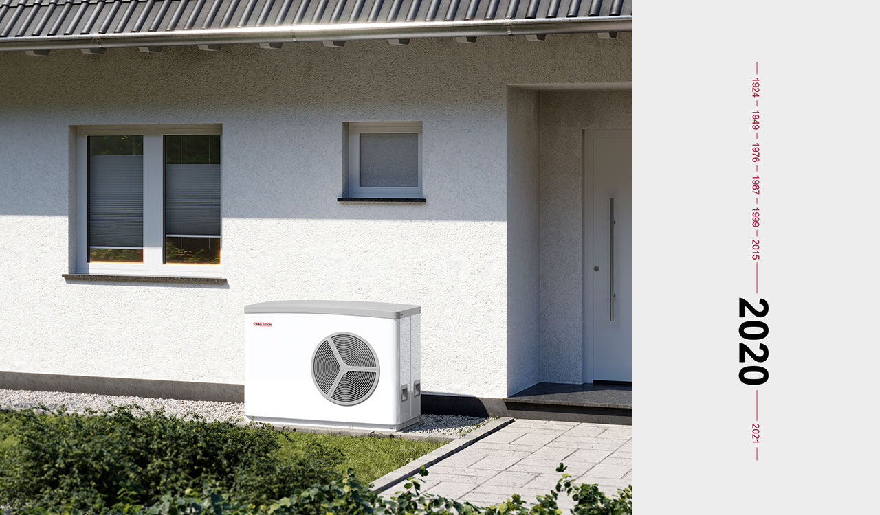 Tepelné čerpadlo pro modernizaci jakékoli topné soustavy s teplotou výstupní vody až 75 °C