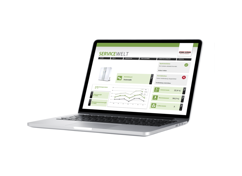 STIEBEL ELTRON Regulace / energetický management ISG web
