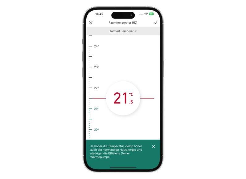 STIEBEL ELTRON Regulace / energetický management MyStiebel-App iOS